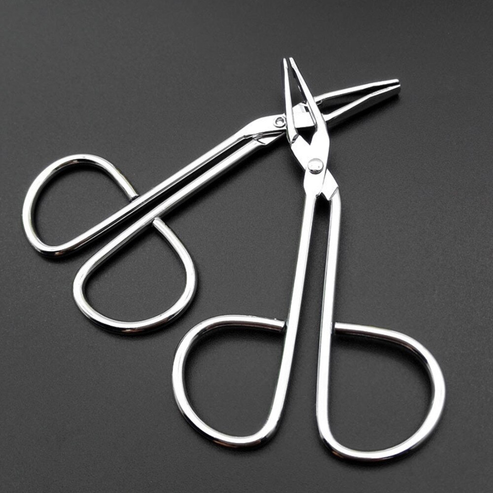 69095-4-Multifunción-tijeras-boquillas-planas-cosmética-herramientas-acero-de-plata-clip-de-la-ceja-pinzas-clamp-clipper-pelo-del-acero-inoxidable-herramienta