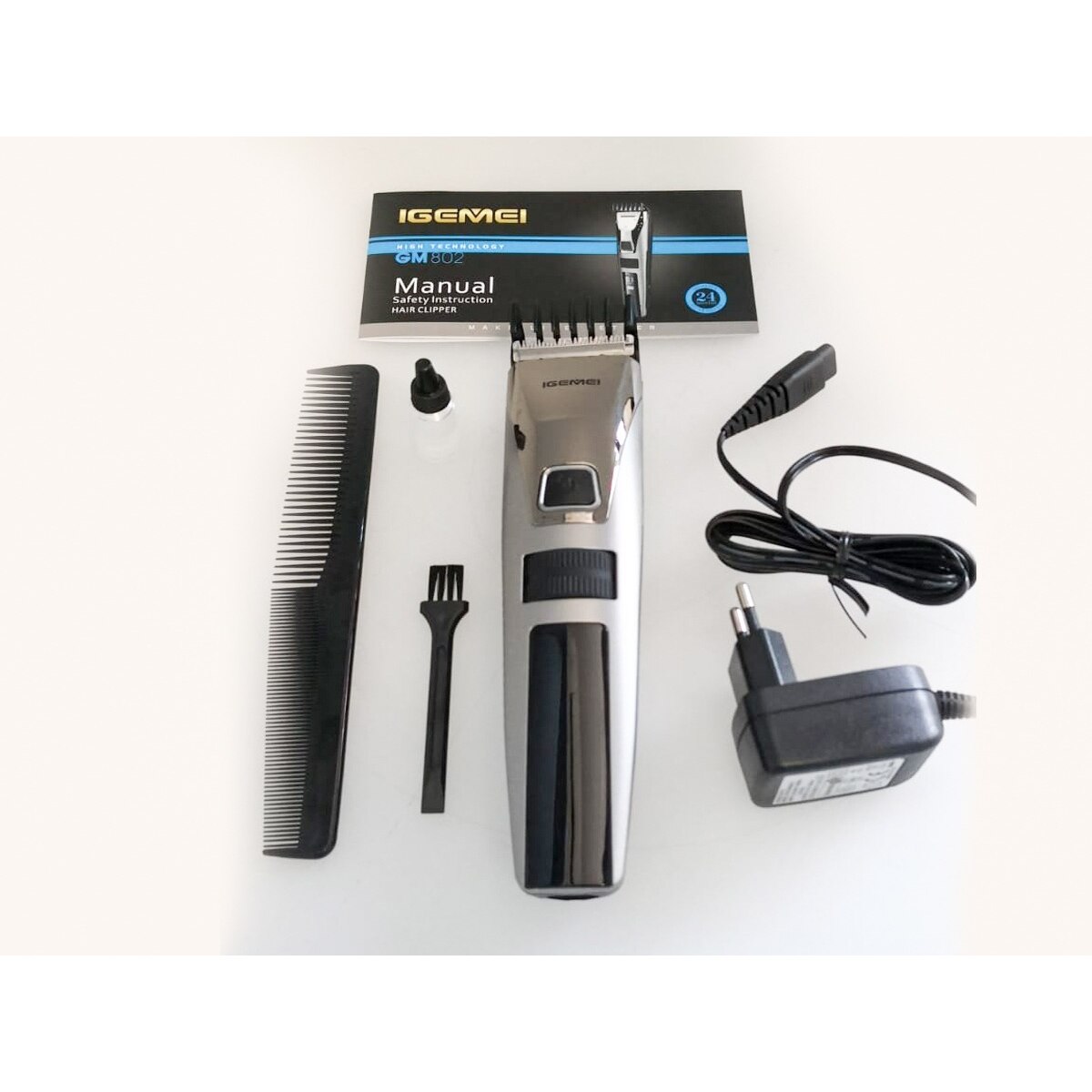 Cortadora-de-pelo-el-ctrica-GEMEI-GM-802-GM-802-bater-a-de-litio-con-pantalla