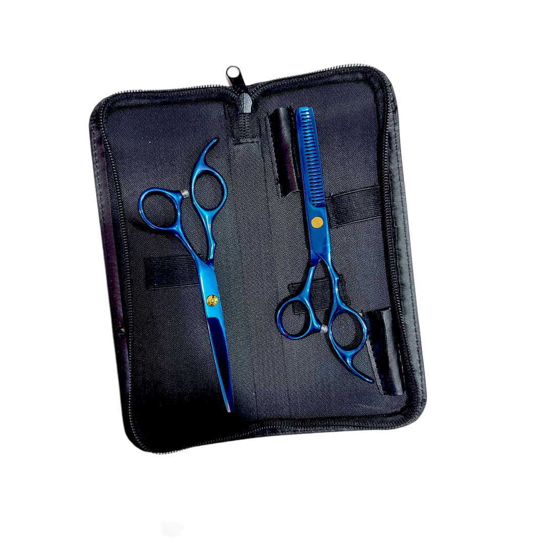 Duo Tijeras Azules Profesionales - 110