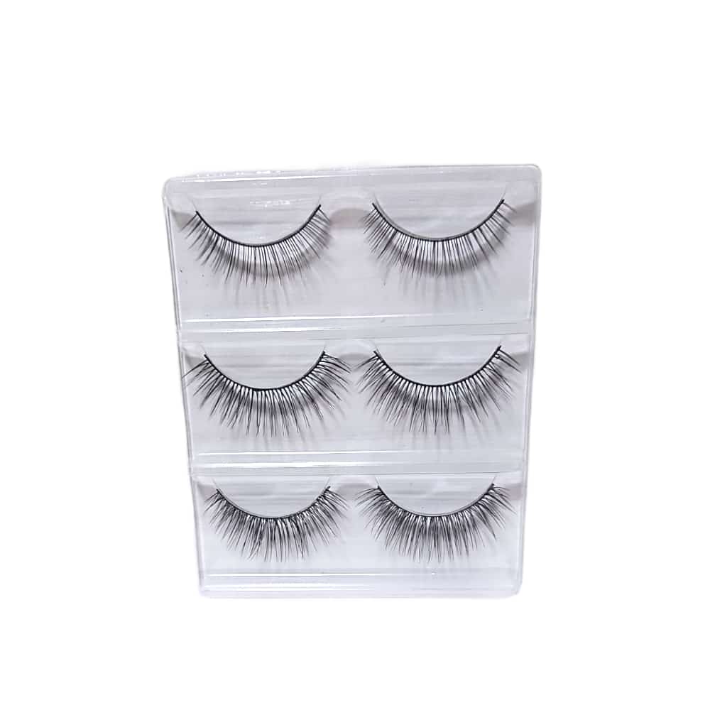 Set 03 pares de Pestañas - 12.90