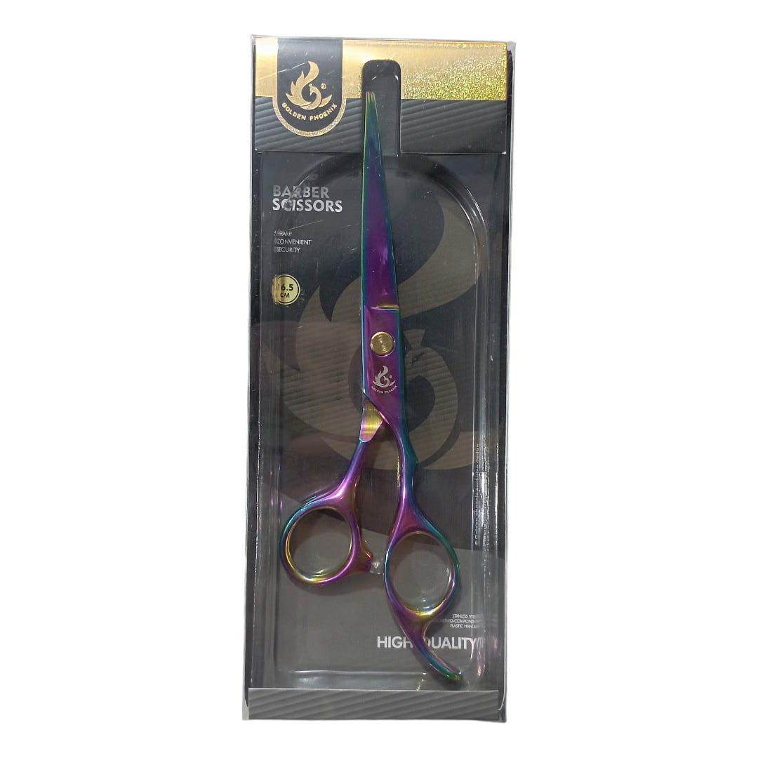 6971837236587 TIJERA DULCEFILO TORNASOL GOLDEN PHOENIX 658-A