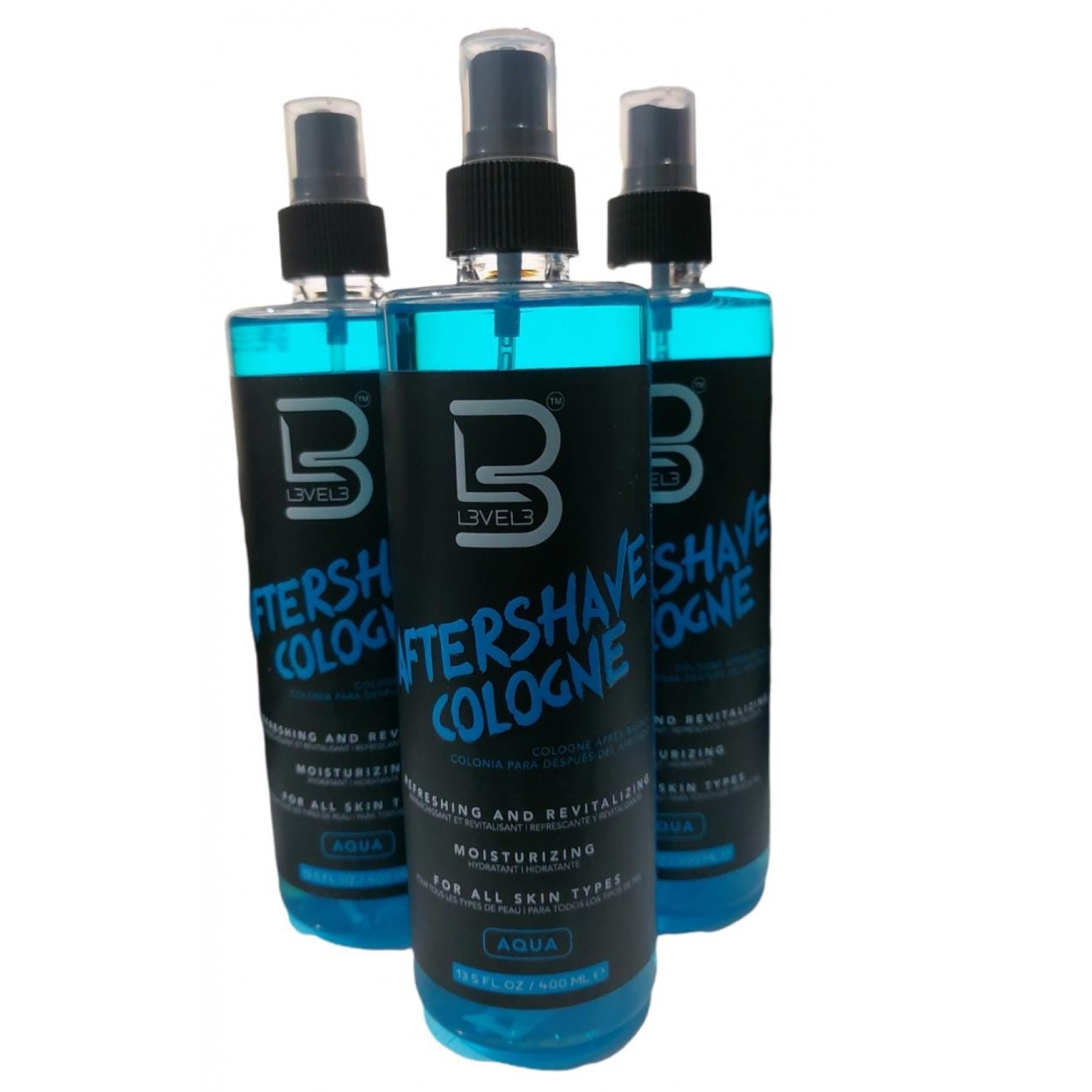 850018251167 COLONIA AFTER SHAVE AQUA L3VEL3 400ML